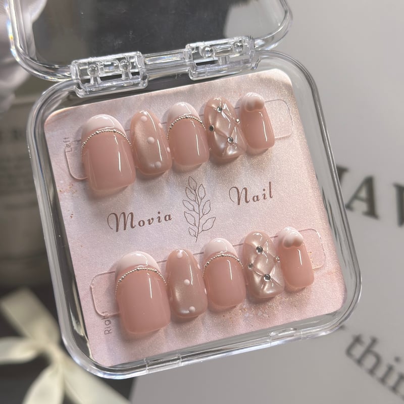 オーダーネイルチップ♡フレンチガーリー量産型推し地雷オタク姫ギャル