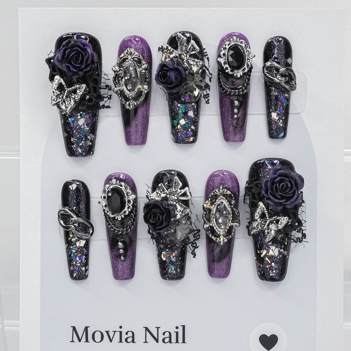 紫黒162XS☆163S☆164M☆地雷系サブカルゴシックギャルゴテゴテ