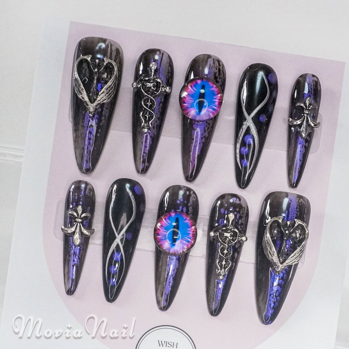 紫88S☆地雷系y2kサブカル韓国バンギャルゴシックゴテゴテ痛