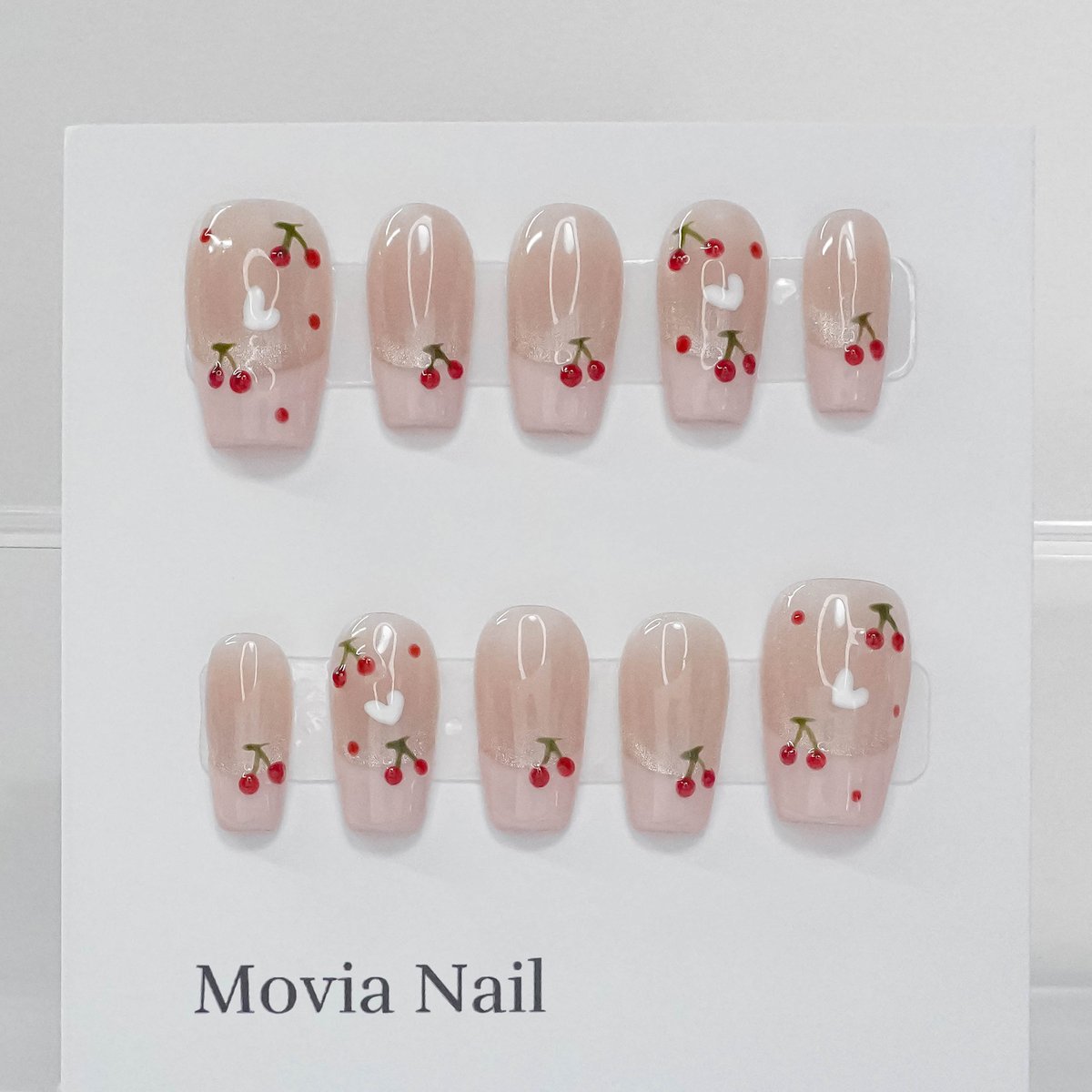 ピンク348XS～351S⋈フレンチマグネット量産型ワンホン韓国シンプル