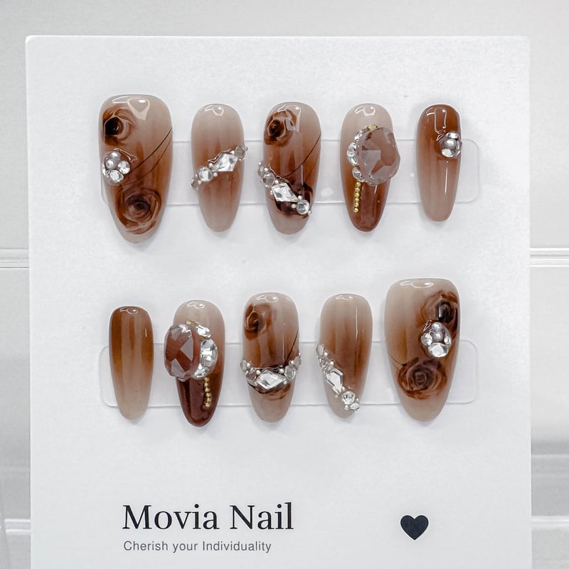 お急ぎ便A♥ 【手数料お客様負担】ネイルチップ 量産型 韓国 ワンホン シンプル お急ぎ便A♥ ネイルチップ 量産型 韓国 シンプル 地雷 ワンホン 現品