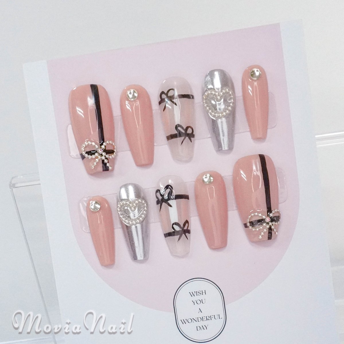 ネイルチップ フルオーダー オーダー 量産型 地雷