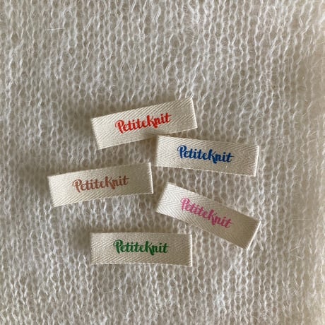 PetiteKnitのラベル(Type A)