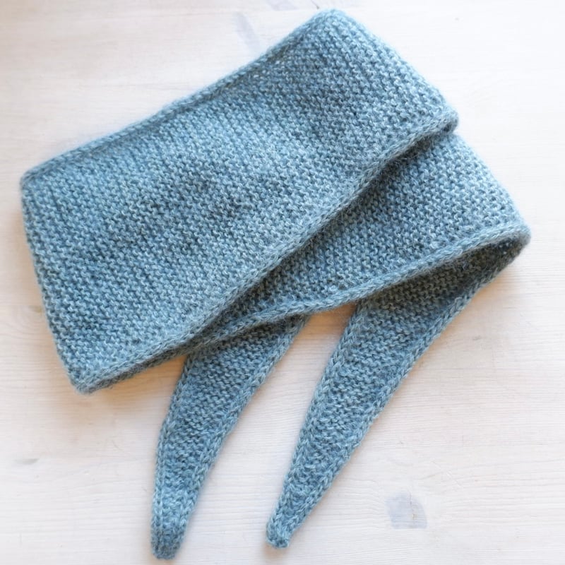 編み物キット】PetiteKnitのSophie Scarf(Wool & Silk moh