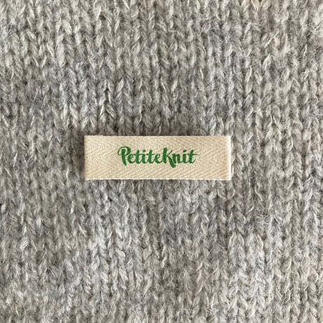 PetiteKnitのラベル(Type A)