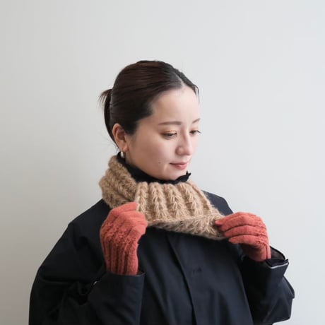 【編み物キット】Helga Jónaのハートヴァインズマフラー/日本語文章パターン