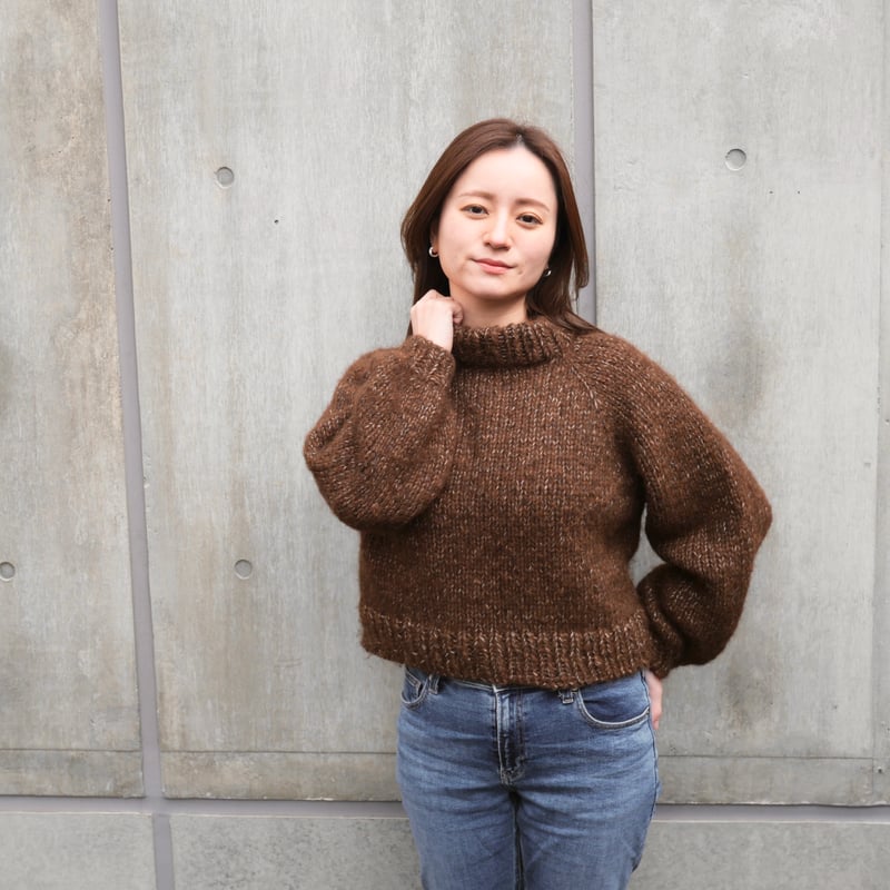 編み物キット】LOUISIANA SWEATER/日本語文章パターン | igen