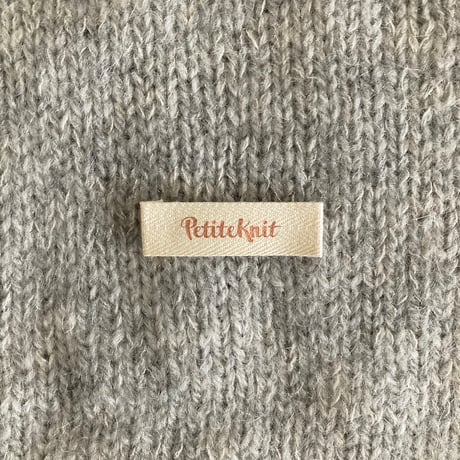 PetiteKnitのラベル(Type A)