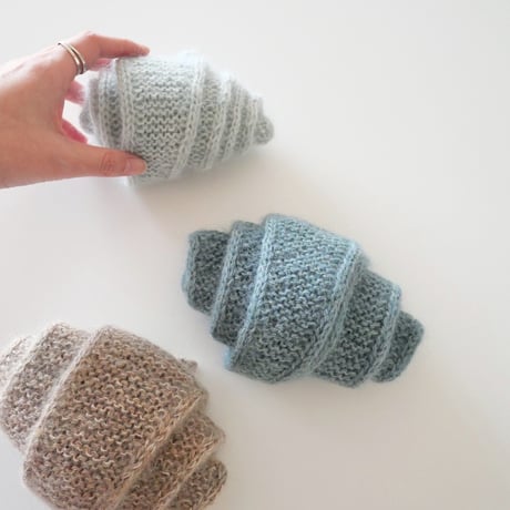 【編み物キット】PetiteKnitのSophie Scarf(Wool & Silk mohair)/日本語文章パターン