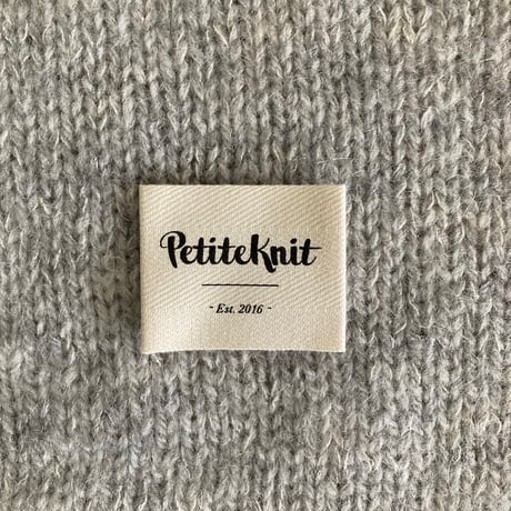 PetiteKnitのラベル(Type C)