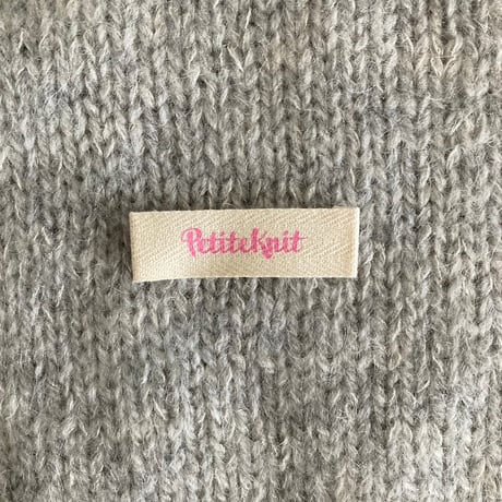 PetiteKnitのラベル(Type A)