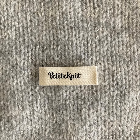 PetiteKnitのラベル(Type A)