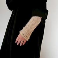 【編み物キット】Beech Forest Wrist Warmers / 日本語文章パターン(編み図付き）
