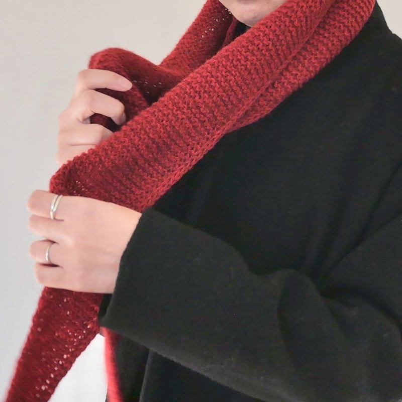 編み物キット】PetiteKnitのSophie Shawl /日本語文章パターン | igen