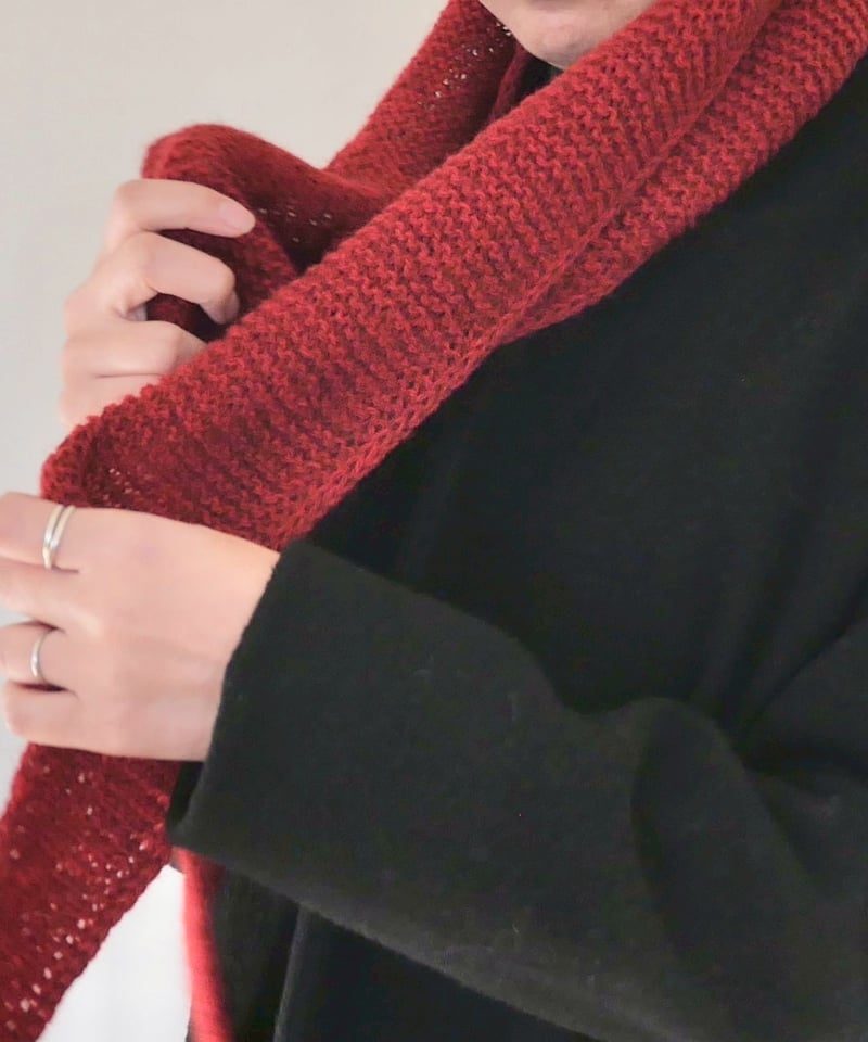編み物キット】PetiteKnitのSophie Shawl /日本語文章パターン | igen