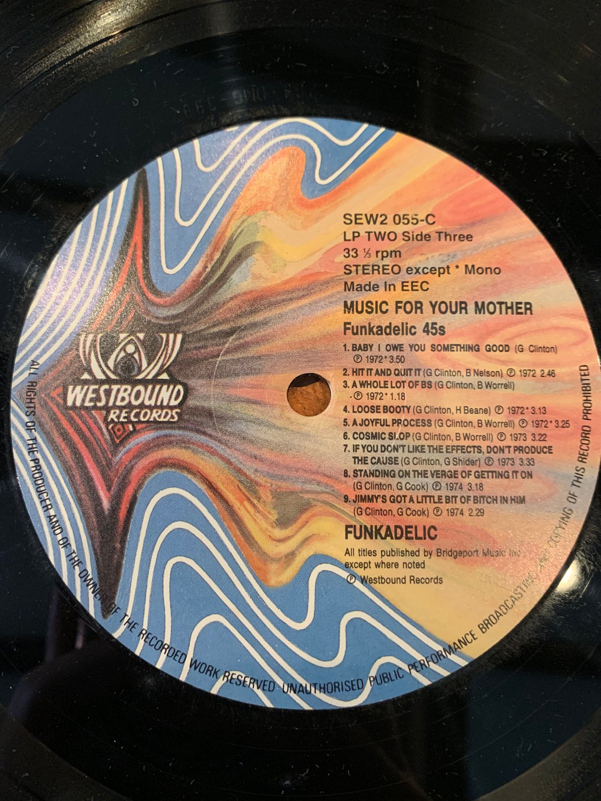 ★ドイツオリジナル盤★ミュージック・フォー・ユア・マザー・ファンカデリック４５Ｓ Amazon.co.jp: Music For Your Mother: Funkadelic 45s by