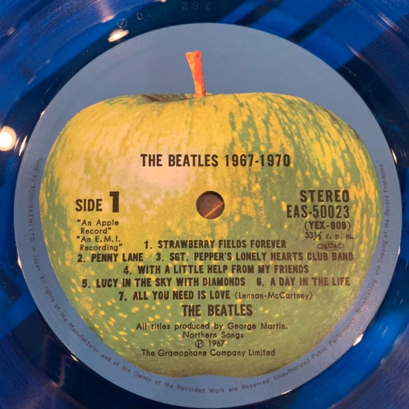 極美LP‼️フランス盤アップル『ビートルズ　サージェント・ペッパーズ』1974年 音の最強盤はどれだ?》ｻｰｼﾞｪﾝﾄ・ﾍﾟｯﾊﾟｰ篇 @ ﾆﾝﾊﾞｽ 1G UHQR