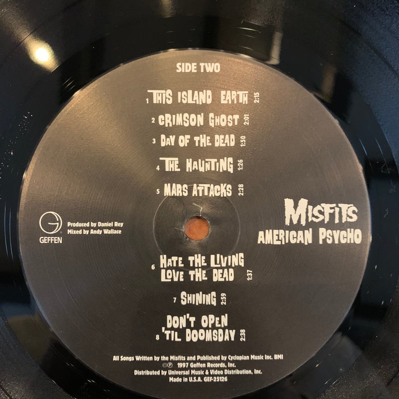 LP】Misfits / American Psycho | RECORD HOUSE WO