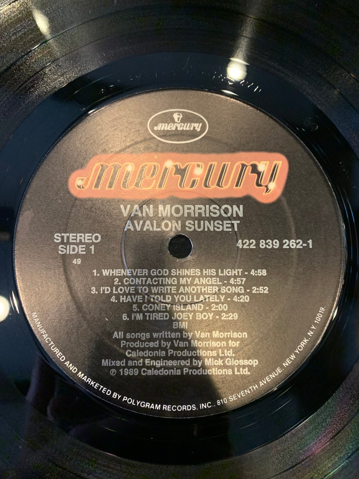 LP】Van Morrison / Avalon Sunset | RECORD HOUSE