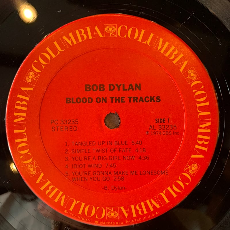 BOB DYLAN / Blood On The Tracks | RECORD HOUSE