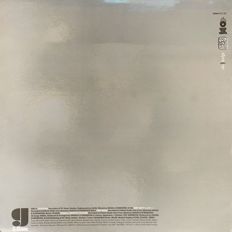LP] KRUDER & DORFMEISTER / G-STONED | RECORD H