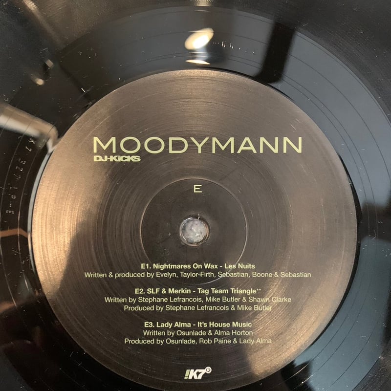 LP】MOODYMANN / DJ KICKS | RECORD HOUSE WOODSTOCK