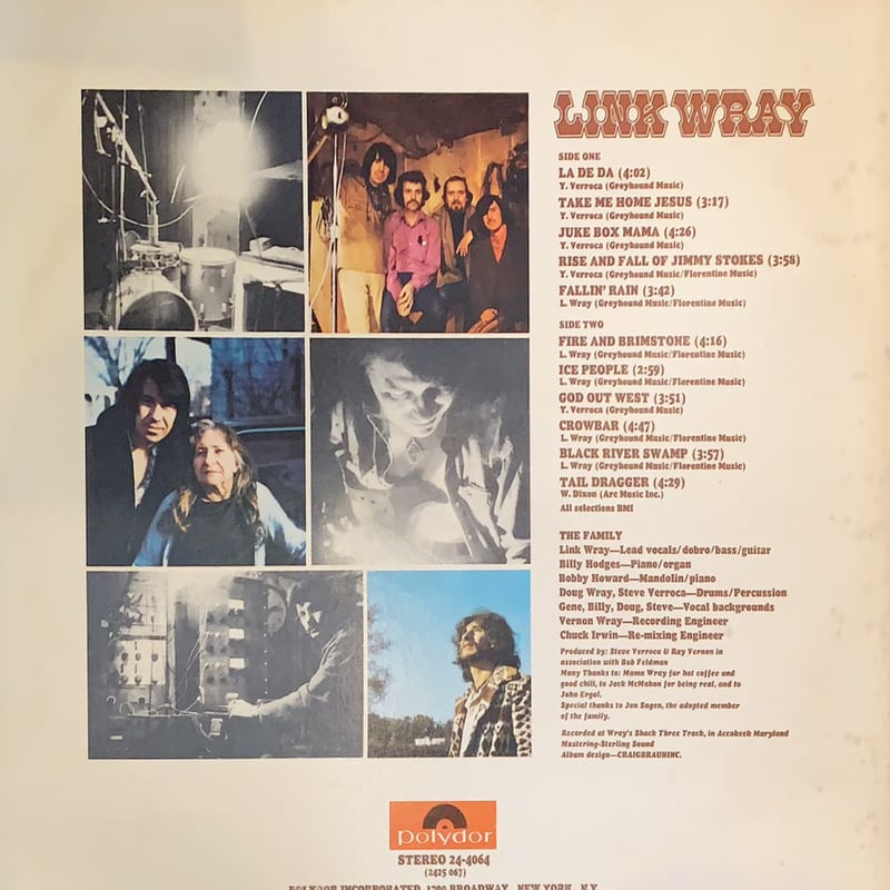 LP】LINK WRAY / LINK WRAY | RECORD HOUSE WOODSTOCK