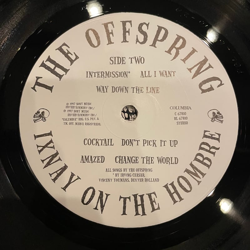 The Offspring Ixnay on the Hombre レコード Ixnay On The Hombre (Vinyl): The Offspring, The Offspring