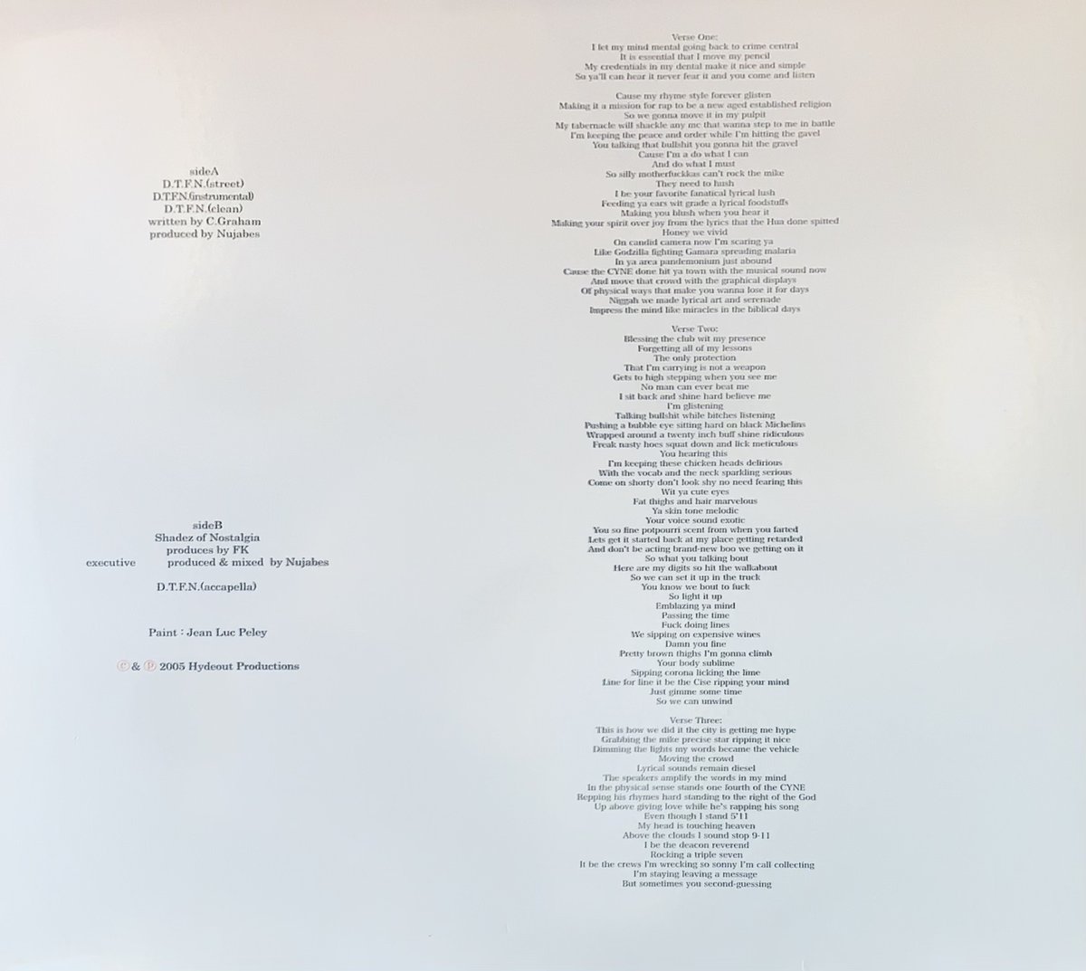 NUJABES / D.T.F.N | RECORD HOUSE WOODSTOCK