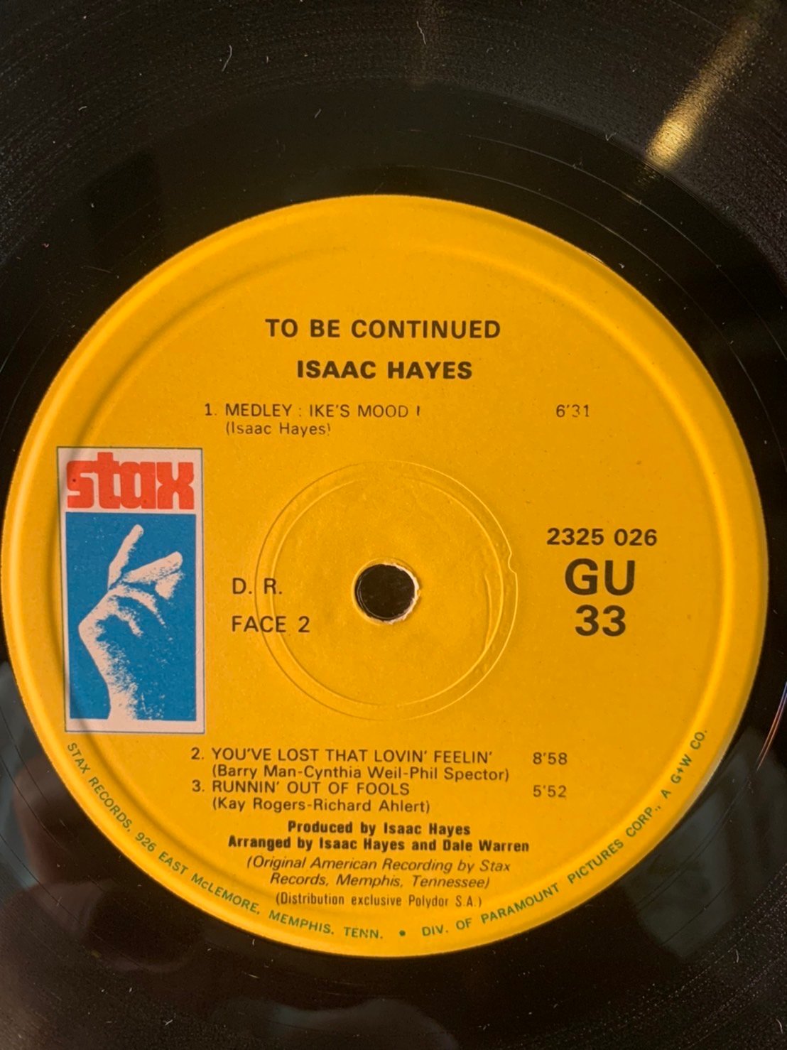 Isaac Hayes - ...To Be Continued オリジナル To Be Continued - Amazon.com Music