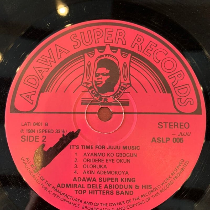 Admiral Dele Abiodun / It's Time For Juju Music