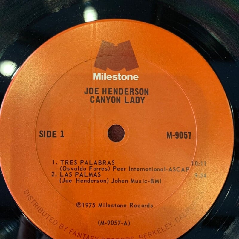 Joe Henderson / Canyon Lady | RECORD HOUSE WOOD