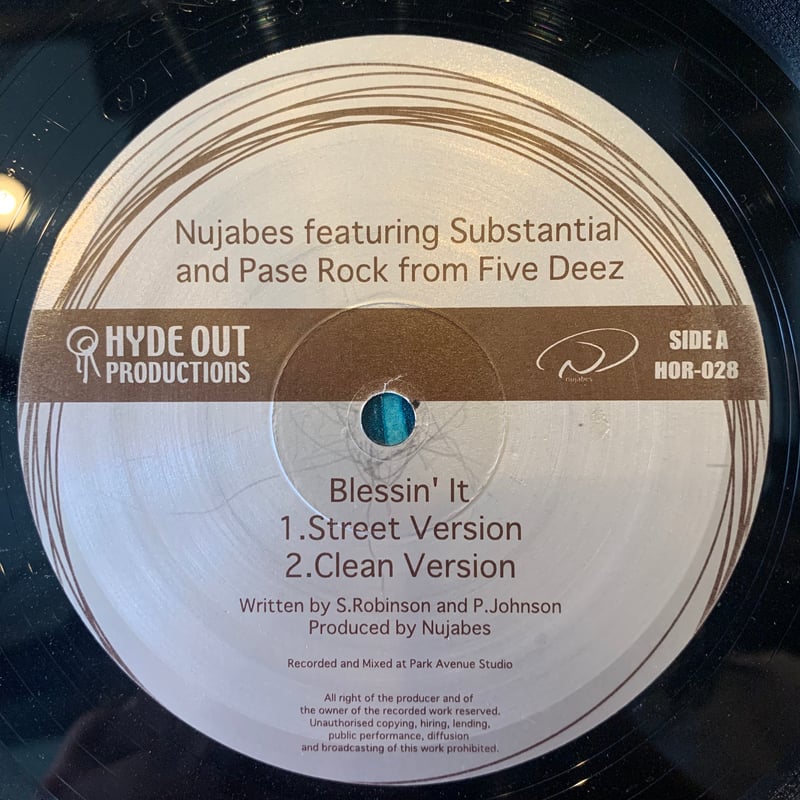 洋楽 PASE ROCK PRODUCED BY NUJABES Hyde Out PASE ROCK PRODUCED BY NUJABES Hyde Out