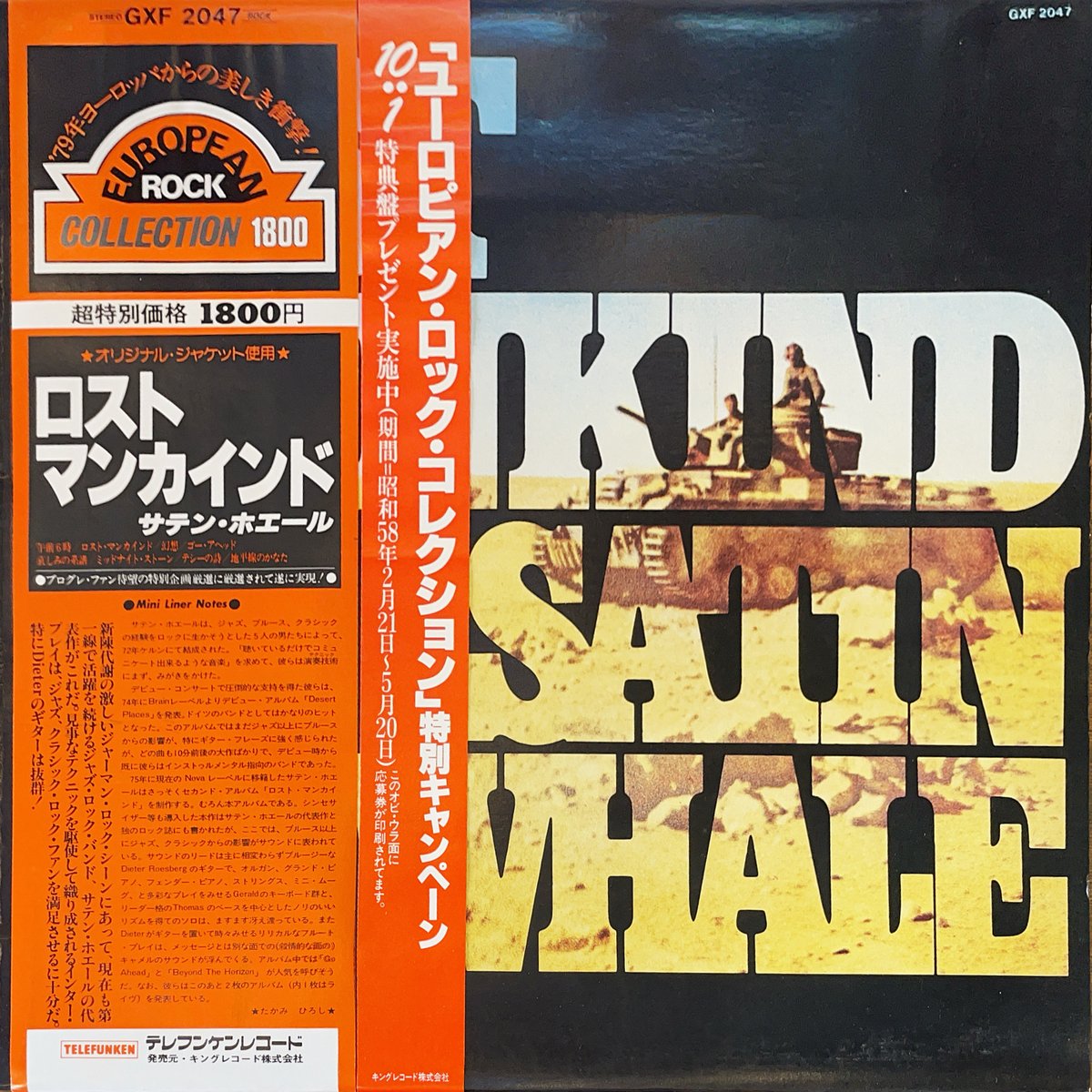 LP] SATIN WHALE / LOST MANKIND | RECORD HOUSE