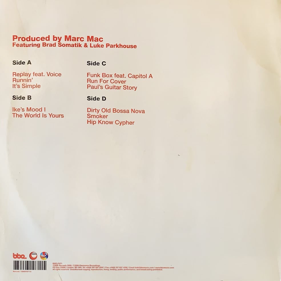 LP】MARC MAC / Dirty Old Hip Hop | RECORD HOUS