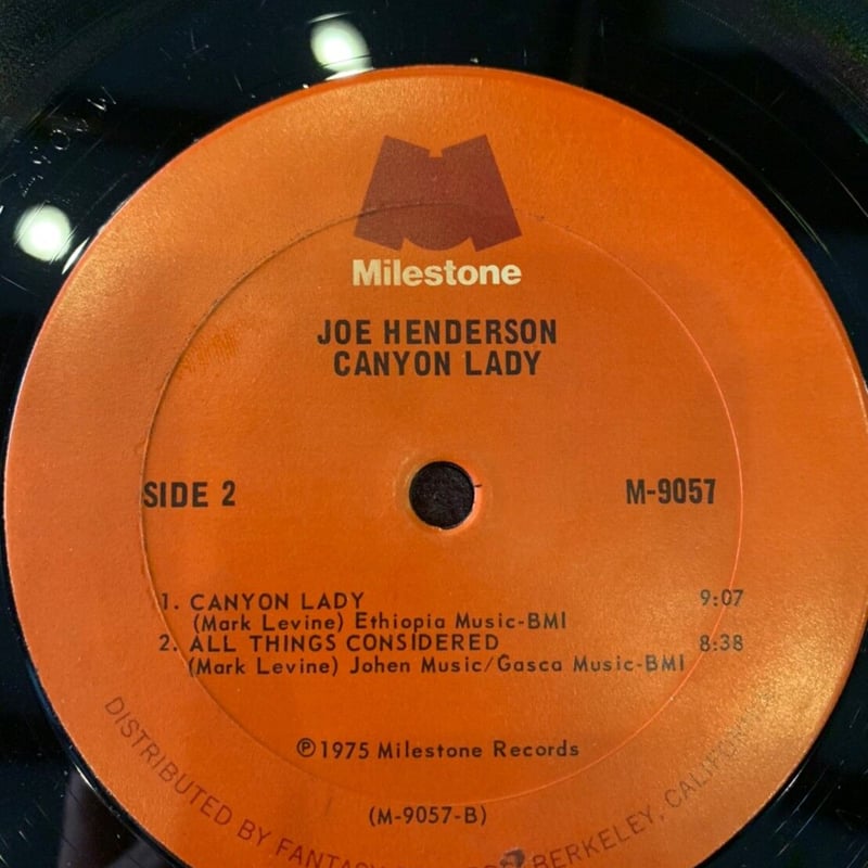 Joe Henderson / Canyon Lady | RECORD HOUSE WOOD