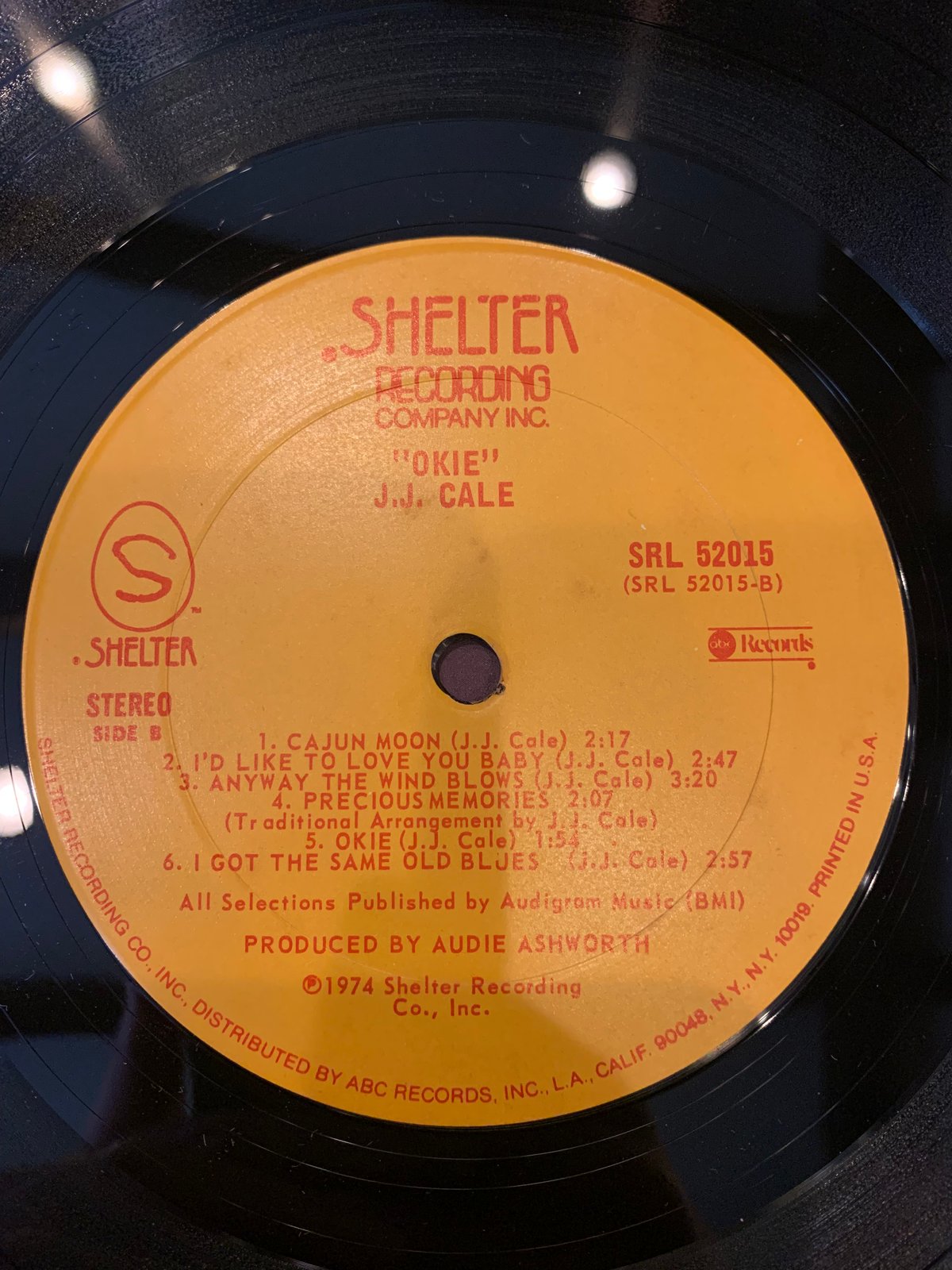 LP】J.J.CALE / Okie | RECORD HOUSE WOODSTOCK