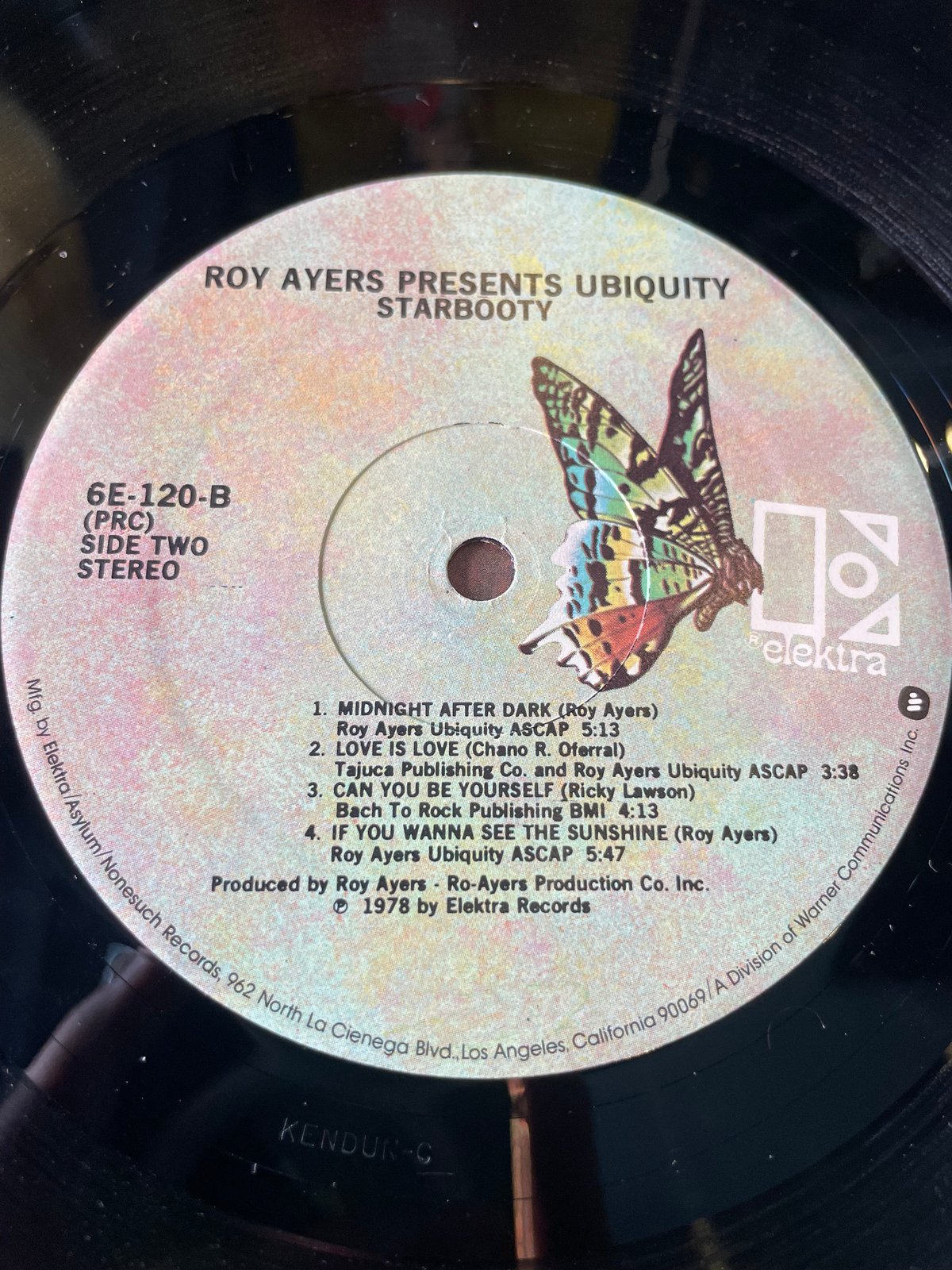 LP] ROY AYERS UBIQUITY / STARBOOTY | RECORD HO