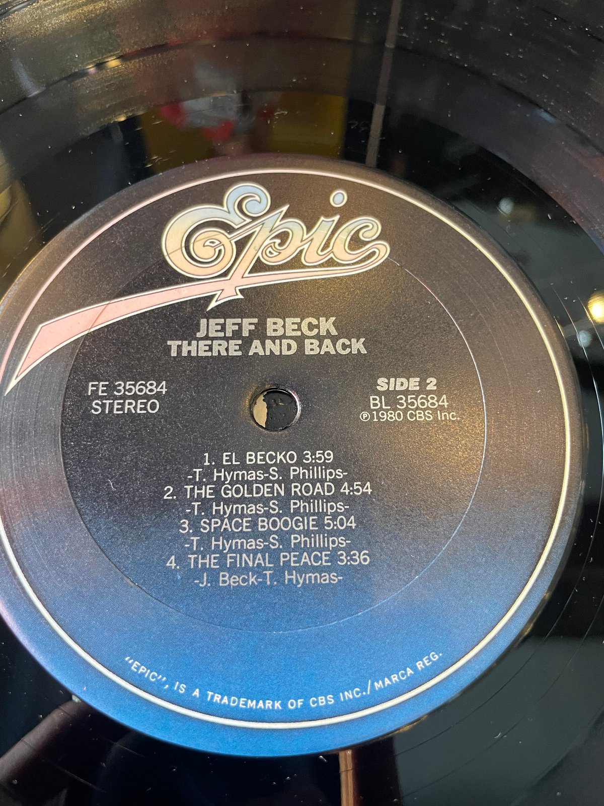 LP] JEFF BECK / THERE BACK | RECORD HOUSE WOOD
