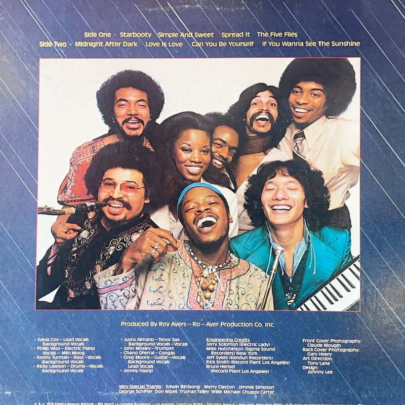 LP] ROY AYERS UBIQUITY / STARBOOTY | RECORD HO