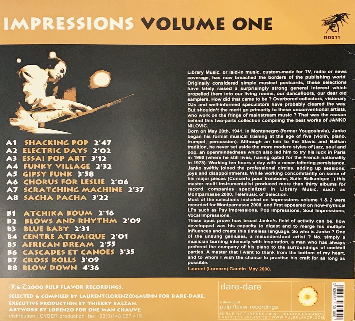 Janko Nilovic / Impressions Vol. 1 | RECORD HOU