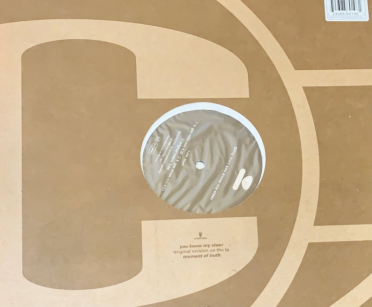 12inch】GANG STARR / YOU KNOW MY STEEZ | RECOR