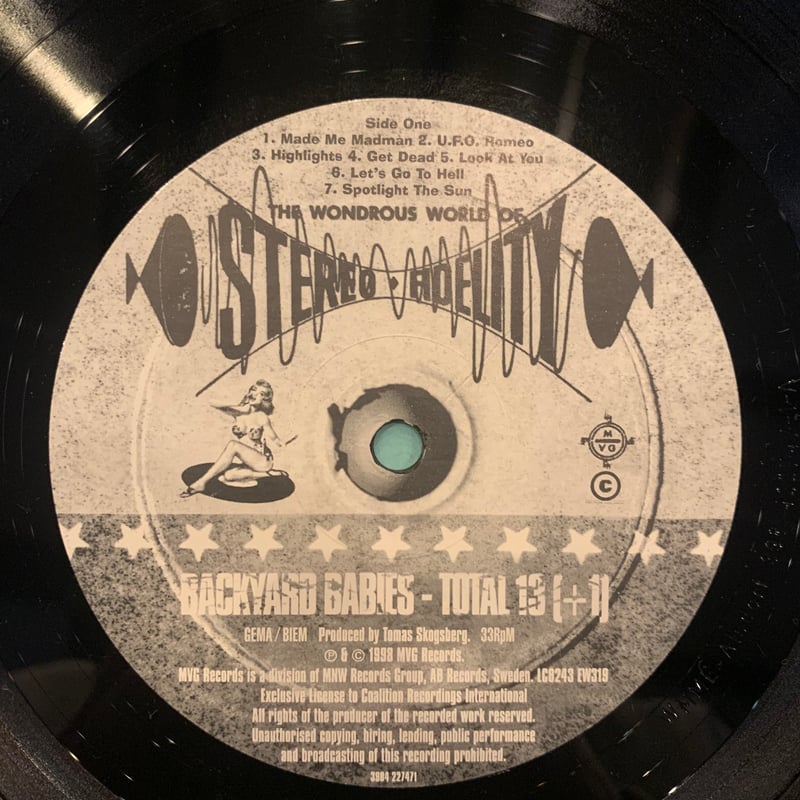 LP】Backyard Babies / Total 13 | RECORD HOUSE W