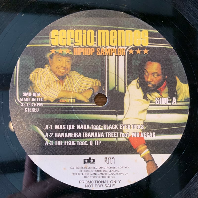 洋楽 Sergio Mendes Hip Hop Sampler 12inch】SERGIO MENDES / HIPHOP SAMPLER | RECORD