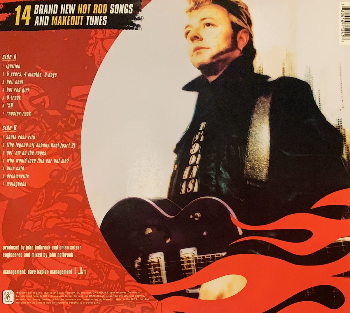 The Brian Setzer Orchestra LPレコード BRIAN SETZER ORCHESTRA(LP+CD) SONGS FROM LONELY AVENUE -DJ