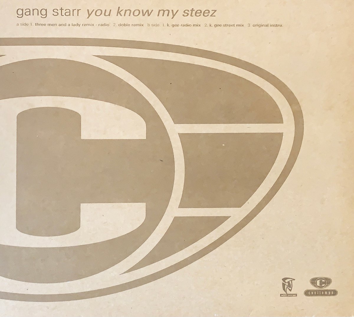 12inch】GANG STARR / YOU KNOW MY STEEZ | RECOR