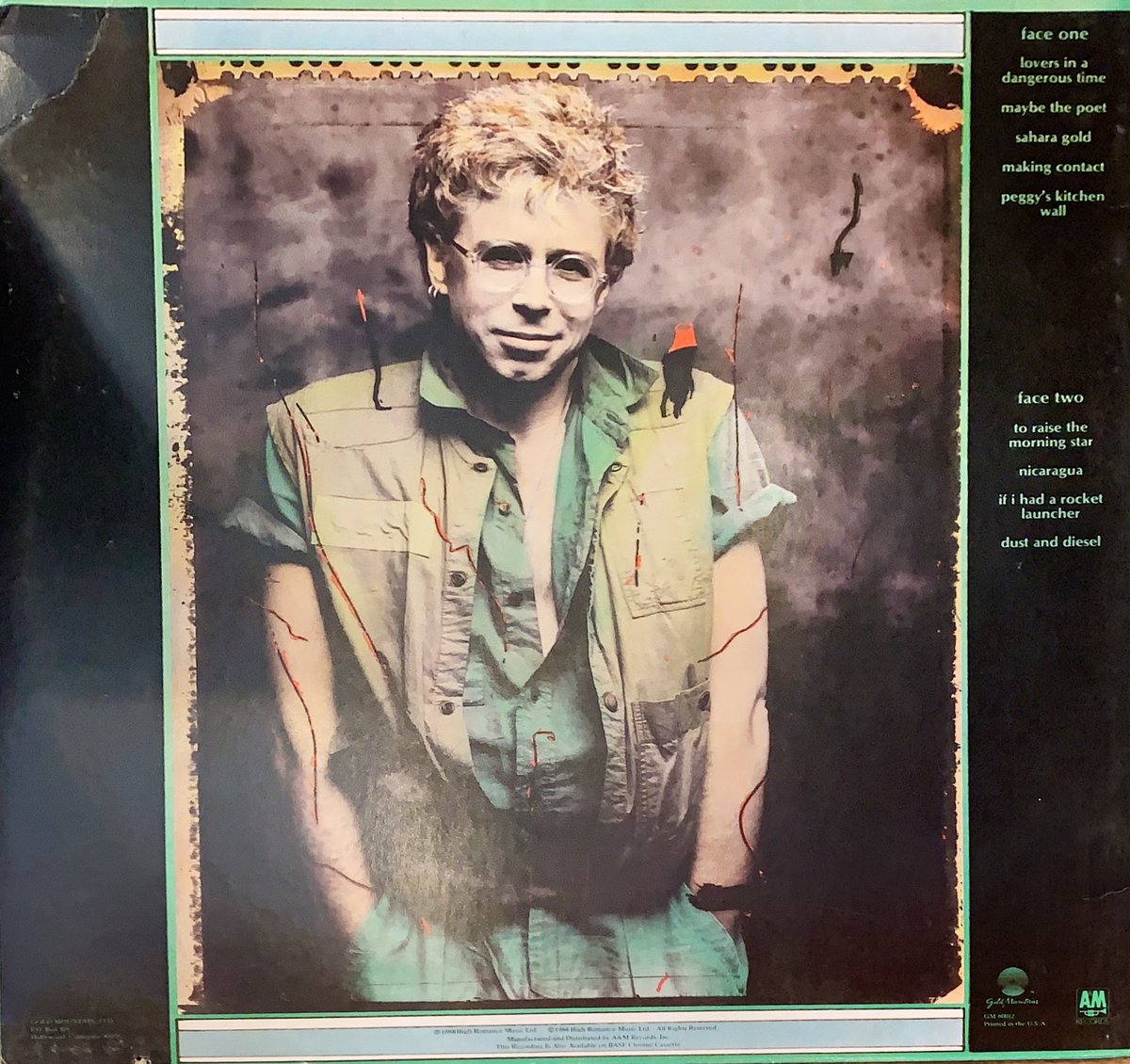 レコード 希少帯 Bruce Cockburn レアグルーヴ フォーク SSW LP】BRUCE COCKBURN / STEALING FIRE | RECORD HOU