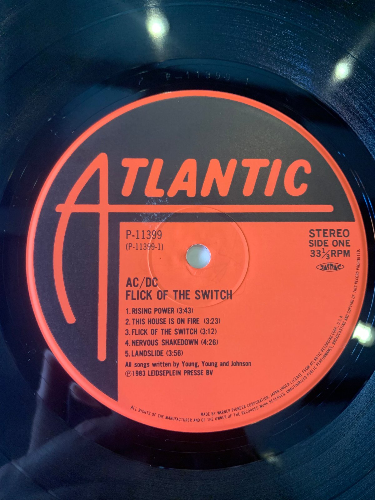 LP】AC/DC / Flick Of The Switch | RECORD HOUSE