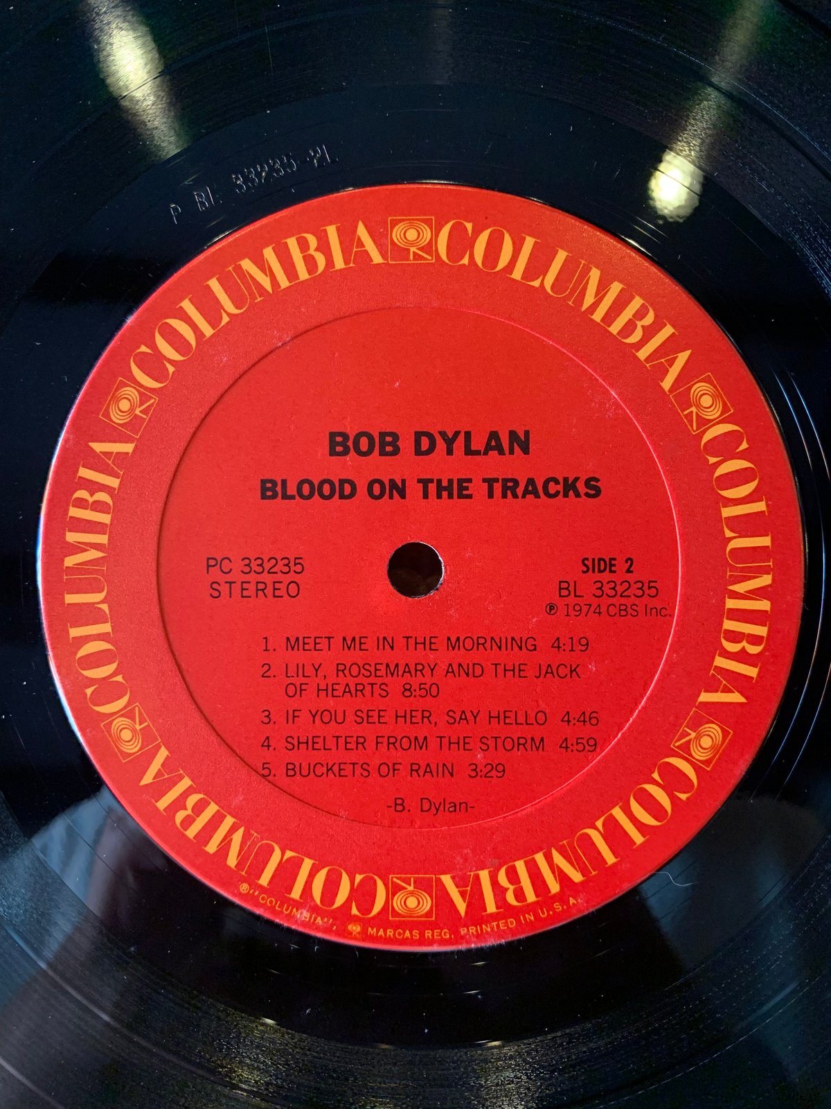 BOB DYLAN / Blood On The Tracks | RECORD HOUSE