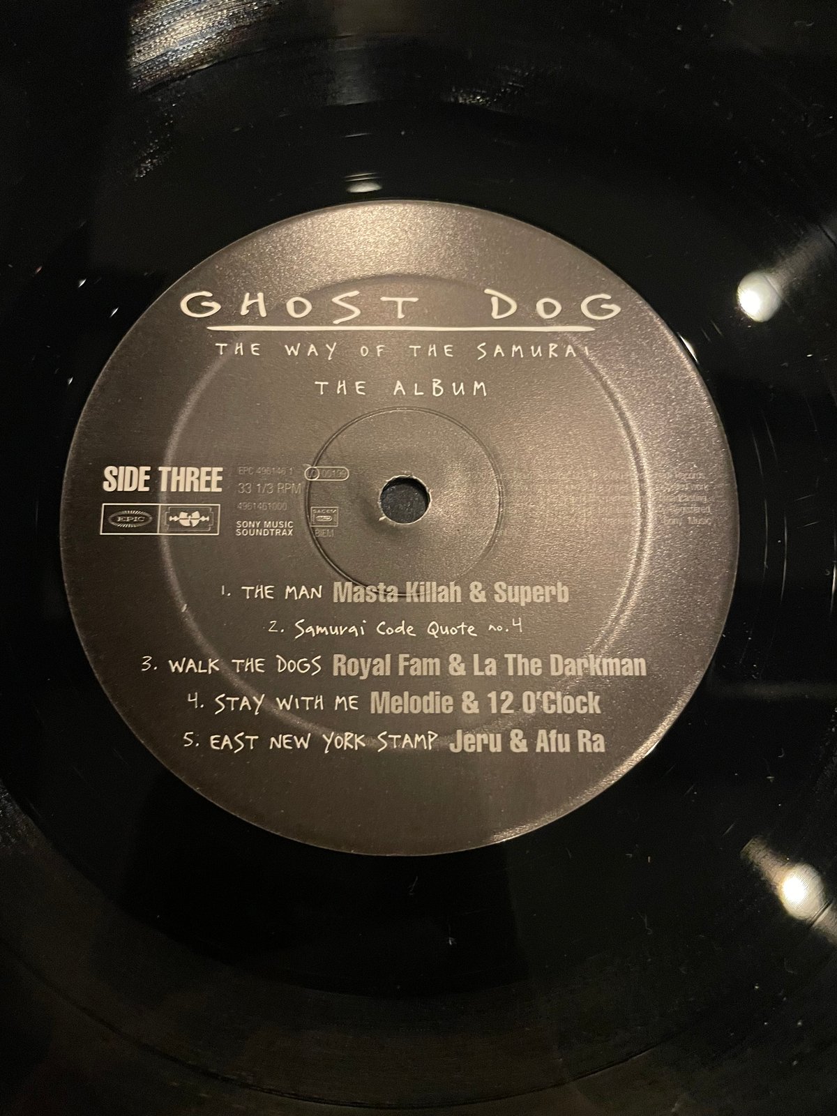 LP】V.A. / Ghost Dog: The Way Of The Samurai |